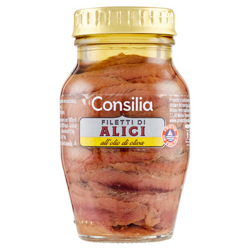 Consilia - Filetti di Acciughe in Olio d'Oliva 156g