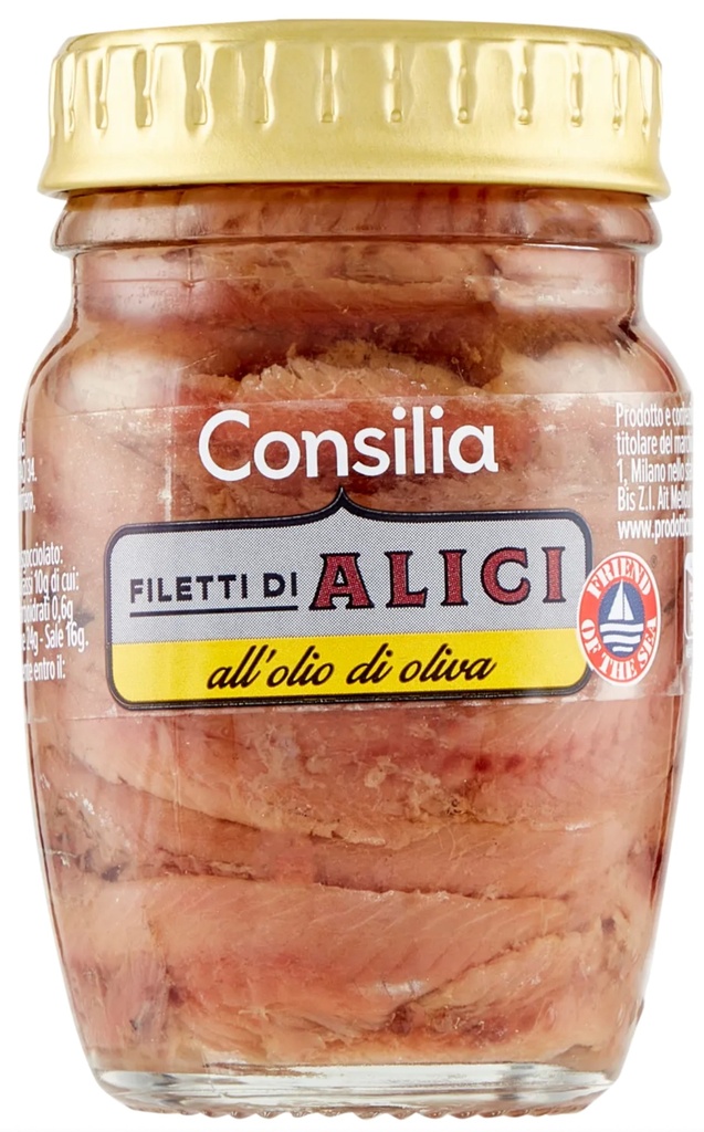 Consilia - Filetti di Acciughe 90g