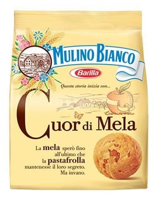 Mulino Bianco - Cuor di Mela, Apple Biscuit 蘋果餅乾 300g