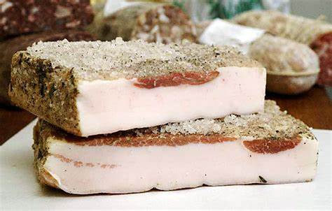 KG-Lardo di Colonnata ICP - Strips of Pork Fat Cured in Marble Molds