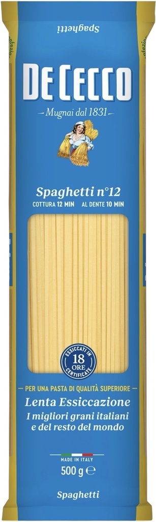 De Cecco - Spaghetti N°12 500g