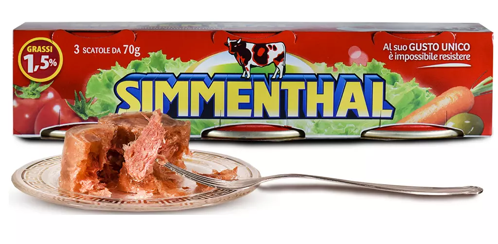 Simmenthal Meat - Beef in Jelly, Italian Canned Meat