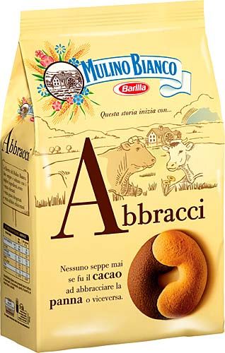 Mulino Bianco - Abbracci 奶油可可脆餅 350g