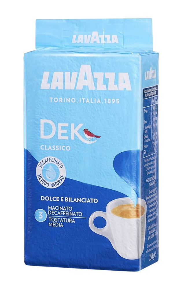LavAzza - Caffe’ Macinato Decaffeinato 250g