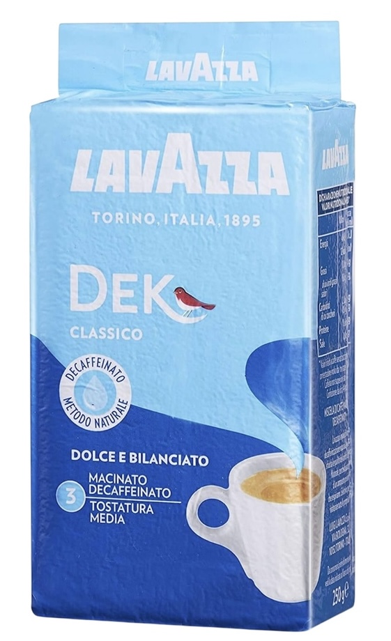 LavAzza - Decaffeinated Ground Coffee 無咖啡因咖啡粉 250g