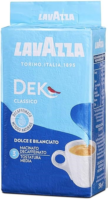 LavAzza - Decaffeinated Ground Coffee 250g