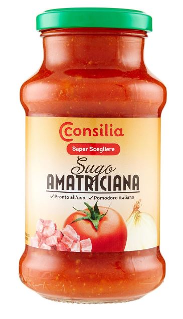 Consilia - Amatriciana Sauce 意式番茄豬頰肉醬 400g