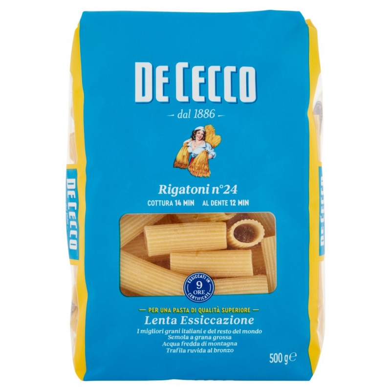 De Cecco - Rigatoni N°24 意大利粗管通粉 500g