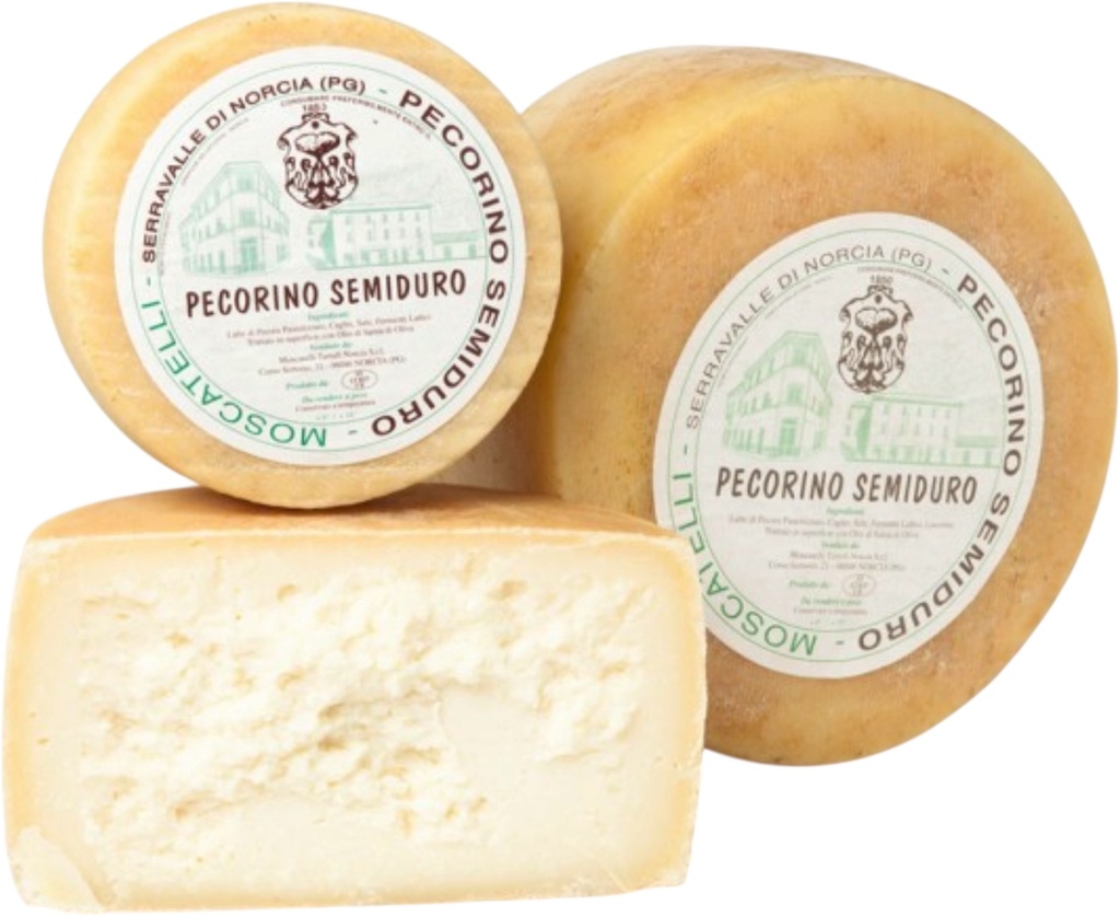 Moscatelli - Pecorino Formaggio Semiduro