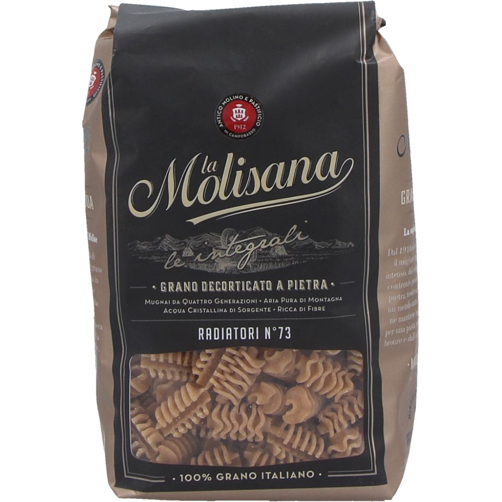 La Molisana - Whole Wheat Radiatori N°73 500g