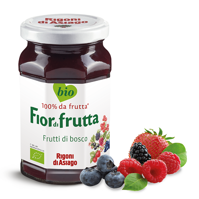 Rigoni di Asiago - Fiordifrutta Wild Berries Organic Fruit Spread 有機野莓果醬 330g