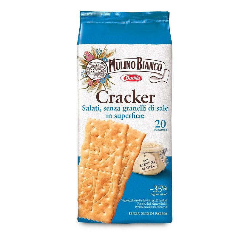 Mulino Bianco - Crackers without Rock Salt 無鹽餅乾 500g