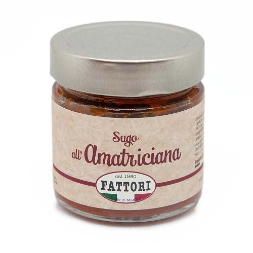 Fattori - Amatriciana Sauce Gluten Free 無麩質意式番茄辣醬 185g