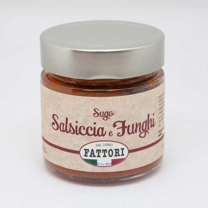 Fattori - Sugo ai Funghi e Salsiccia 185g