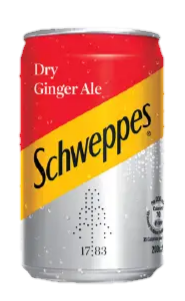 Schweppes - Dry Ginger Ale 玉泉乾薑味汽水  200ml