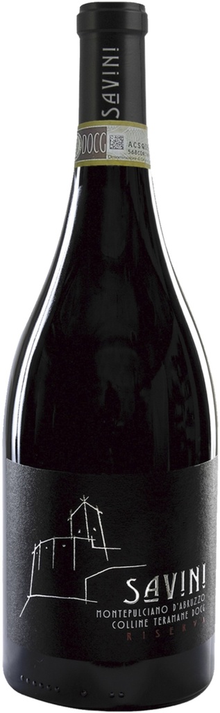 萨维尼酒庄蒙特普尔恰洛珍藏版干红葡萄酒 Savini - Montepulciano d'Abruzzo Colline Teramane DOCG Riserva 750ml