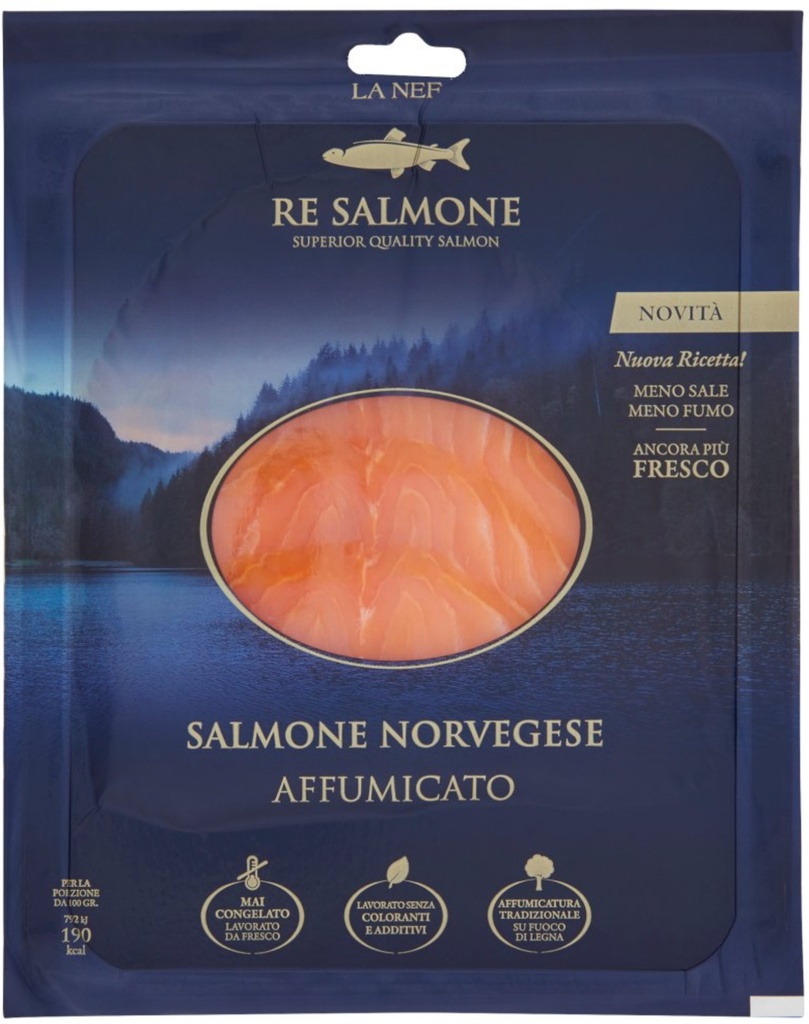 La NEF - Smoked Norwegian King Salmon 煙燻挪威帝王三文魚 100g