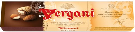 Vergani - Crunchy Coated with Dark Chocolate Nougat 0.150