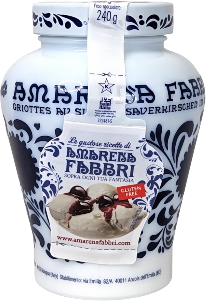 Fabbri 1905 - Amarene Black Cherry Opaline 600g