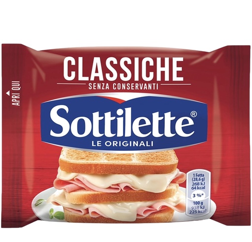 [339077] Kraft Sottilette - Classic Cheese Slices 200g