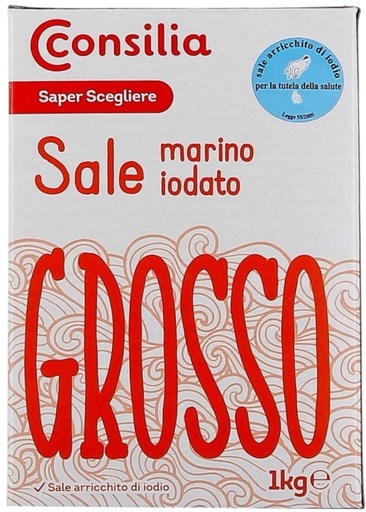 [391821] Consilia - Marino Iodized Coarse Salt 1Kg