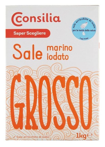 [391821] Consilia - Marino Iodized Coarse Salt 1Kg