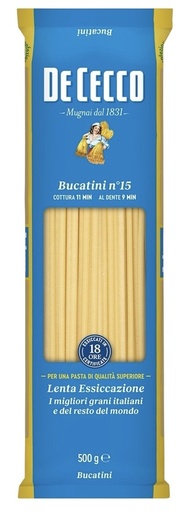 [391946] De Cecco - Bucatini N°15 意大利飲管麵 500g