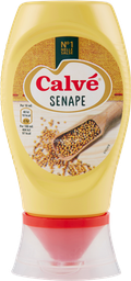 [397815] Calve’ - Mustard Squeeze Bottle 倒立唧唧裝芥末 250g