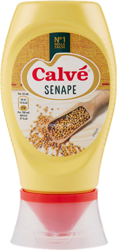 [397815] Calve’ - Mustard Squeeze Bottle 250g