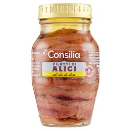 [417709] Consilia - Anchovies Fillets in Olive Oil 橄欖油浸鯷魚 156g