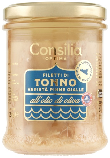 [417741] Consilia - Tuna Fillets in Olive Oil 180g