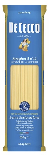 [4887] De Cecco - Spaghetti N°12 500g