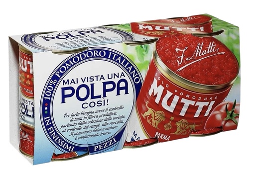 [619957] Mutti - Finely Chopped Tomatoes 去皮蕃茄丁 210g x 2