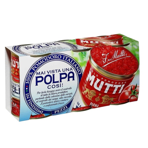 [619957] Mutti - Pomodori Finemente Tritati 210g x 2