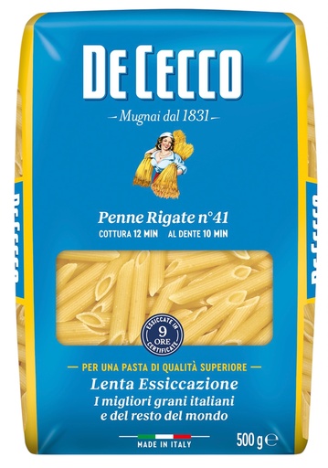 [72504] De Cecco - Penne Rigate N°41 500g