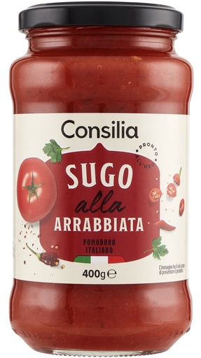 [009399] Consilia - Sugo Arrabbiata Piccante 400g
