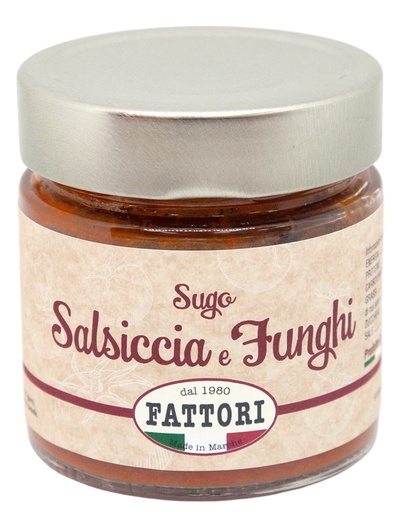 [FCPS14] Fattori - Sugo ai Funghi e Salsiccia 185g