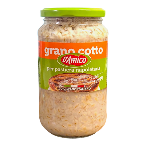 [797458] D'Amico -  Cooked wheat for Pastiera 580g