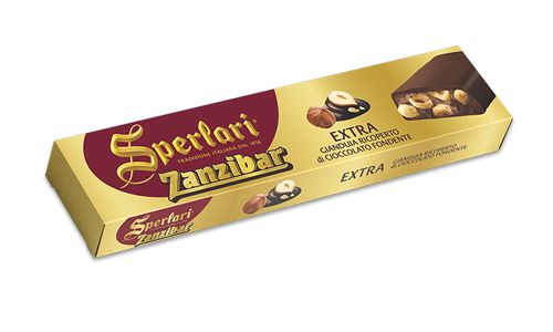 [528919] Sperlari - Gianduia Chocolate Nougat Zanzibar Extra 意大利牛奶朱古力榛子堅果鳥結糖 250g