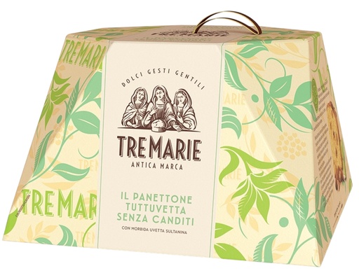 [320218] Tre Marie - Panettone No Candied Fruit 1Kg