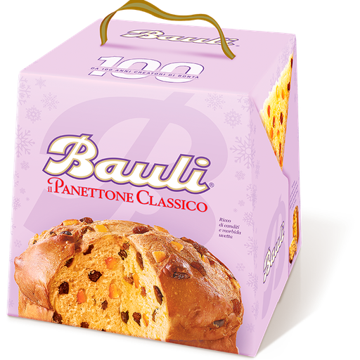 [278689] Bauli - Panettone 意大利傳統聖誕蛋糕蜜餞橙皮及提子 1Kg