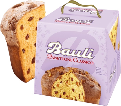 [278689] Bauli - Panettone 意大利傳統聖誕蛋糕蜜餞橙皮及提子 1Kg
