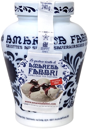[M024114] Fabbri 1905 - Amarene Black Cherry Opaline 600g