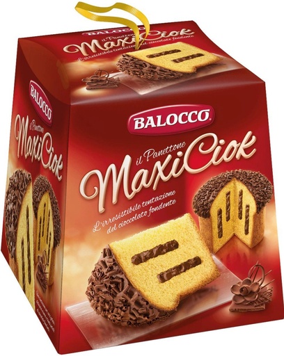 [677989] Balocco - Maxiciok Panettone 800g