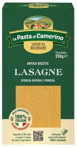 [546261] La Pasta di Camerino - Lasagna Sheets 千層麵皮 250g