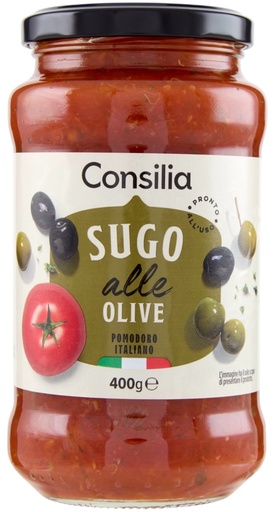 [328518] Consilia - Tomatoes Olives Sauce 橄欖蕃茄醬 400g