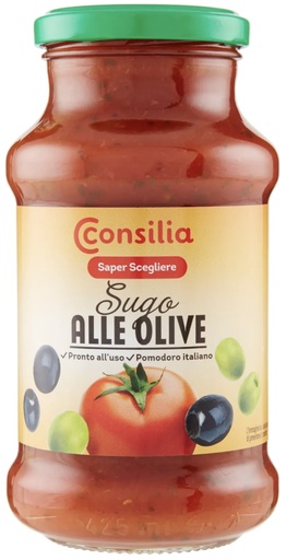 [328518] Consilia - Tomatoes Olives Sauce 400g