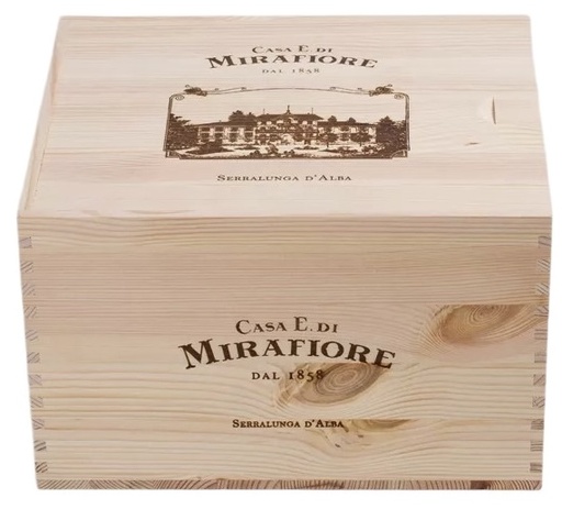 [IF-Mira-Baro-Ris_6WB] Casa E. di Mirafiore - Barolo Riserva DOCG 750ml - Wooden Box 6-btls