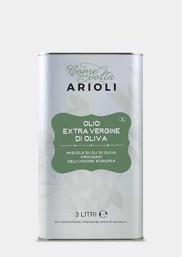 [068301] Arioli - 100% European Extra Virgin Olive Oil 3L