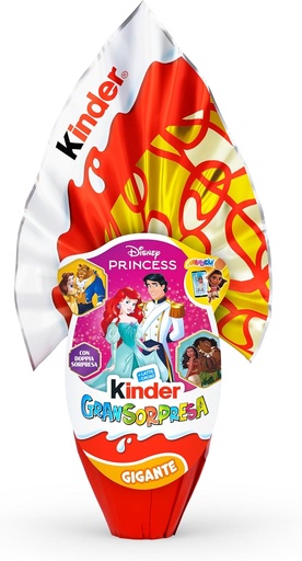 [G8554599_F] Ferrero - Kinder Easter Egg T6 GranSorpresa Gigante Disney Princess Gr. 320